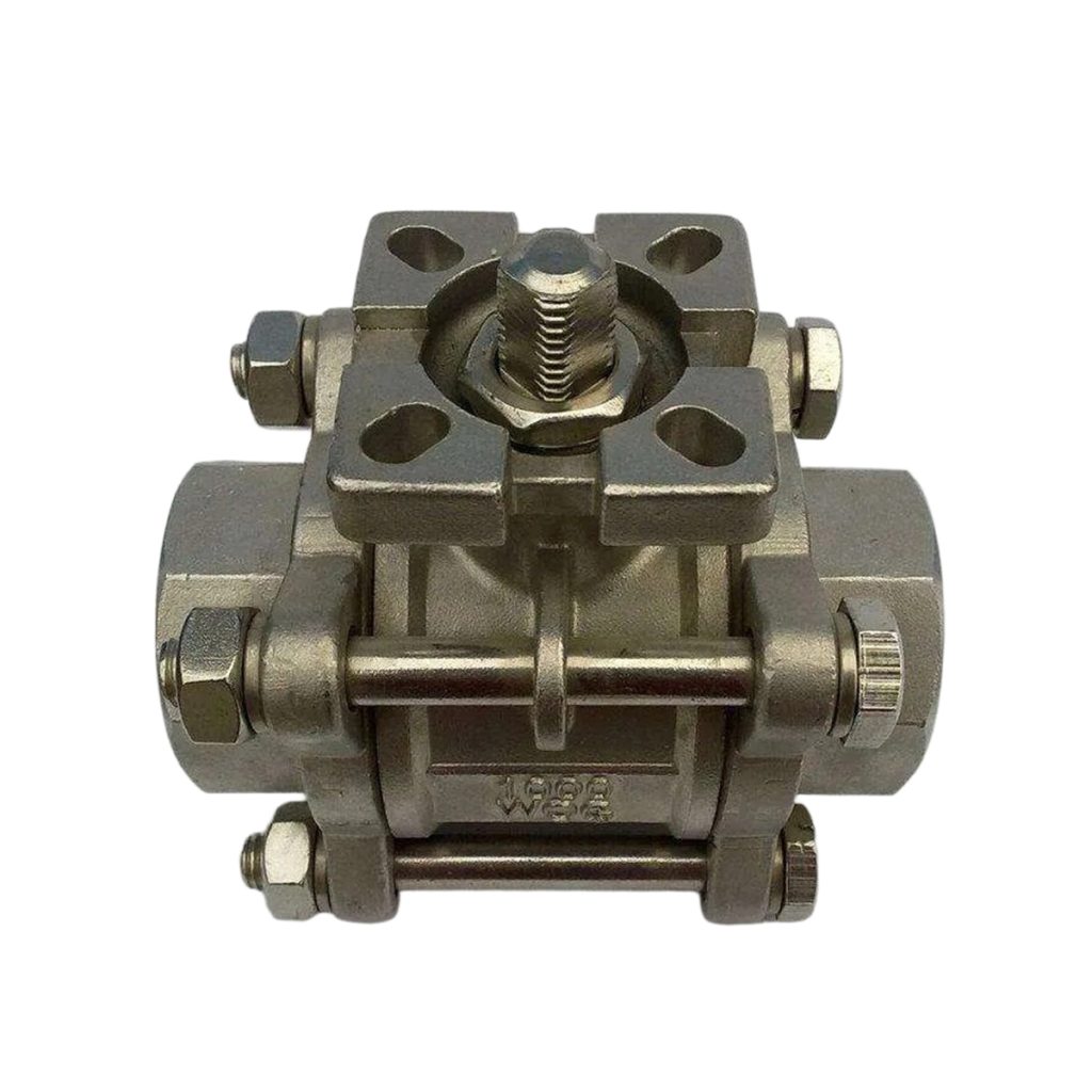3PC Internal Thread High Platform Ball Valve
